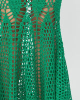 Fresh Day Green Cover Up Dress - Palazzo Couture Online