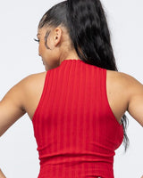 Frog Button Detail Top (Black) - Palazzo Couture Online