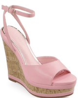 High Class Lifestyle Wedges (Pink) - Palazzo Couture Online