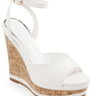High Class Lifestyle Wedges (white) - Palazzo Couture Online