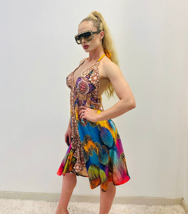 High Standard Mini Dress - Palazzo Couture Online