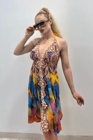 High Standard Mini Dress - Palazzo Couture Online