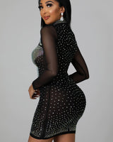 Hottest Nights Black Dress - Palazzo Couture Online