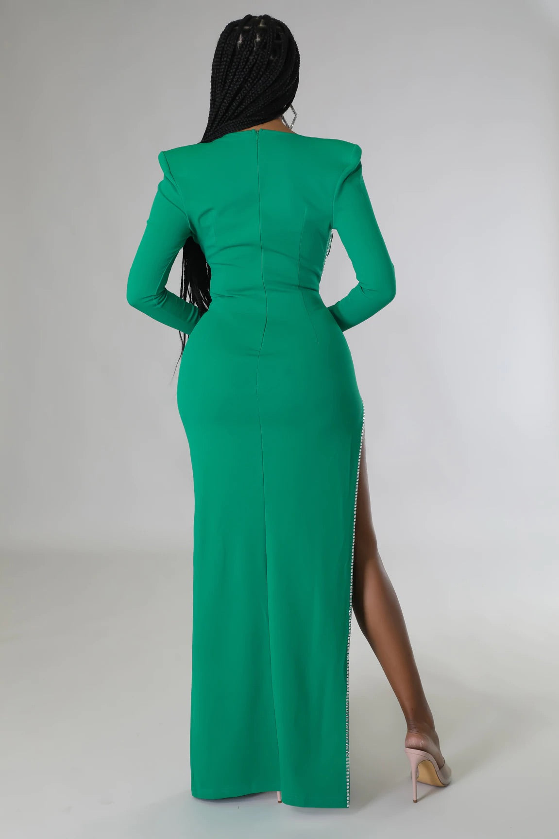 My Own Style of Loving Maxi Dress (Green) – Palazzo Couture Online