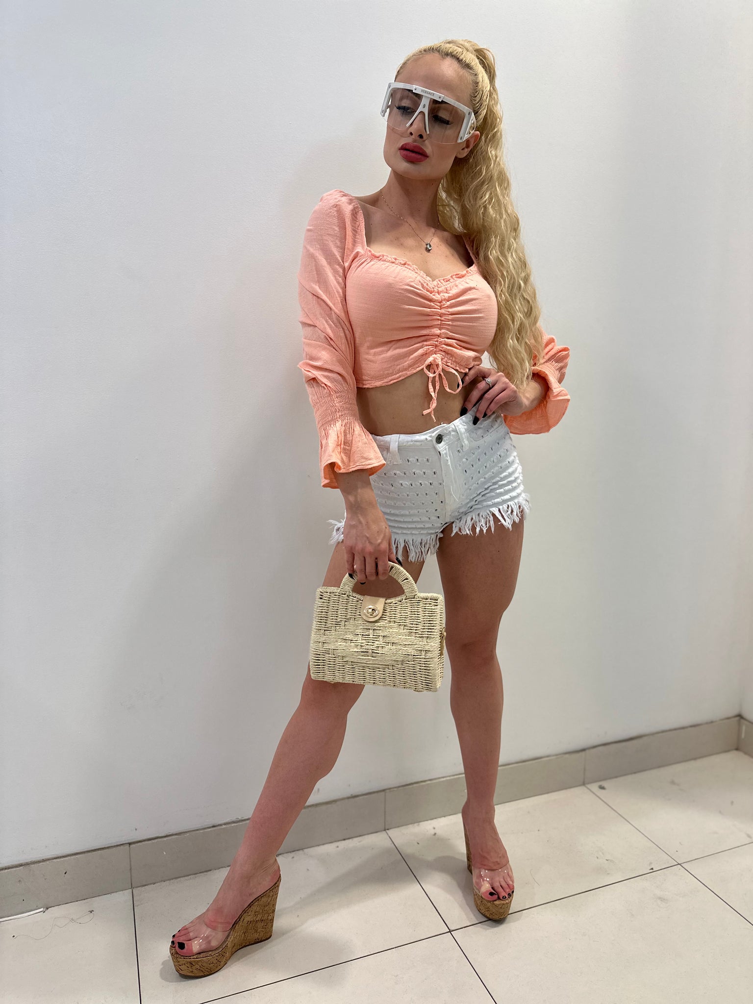Vacation Mode Top (Peach)
