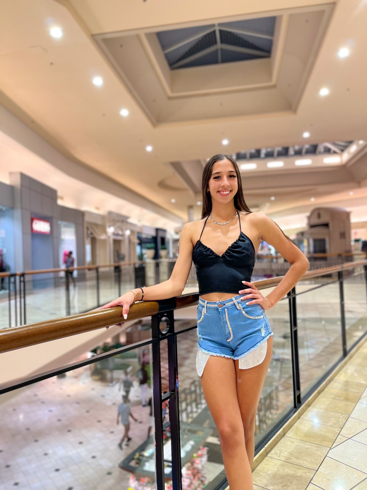 It's a Vibe Shorts Denim – Palazzo Couture Online