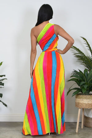 Living Color Maxi Dress ( Multi)