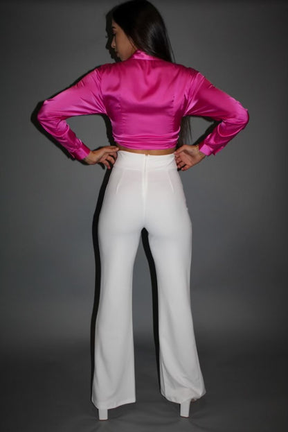 Return to Me Wide Pants (white)