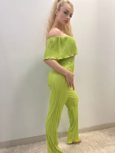 Summer Breeze Pant Set Green