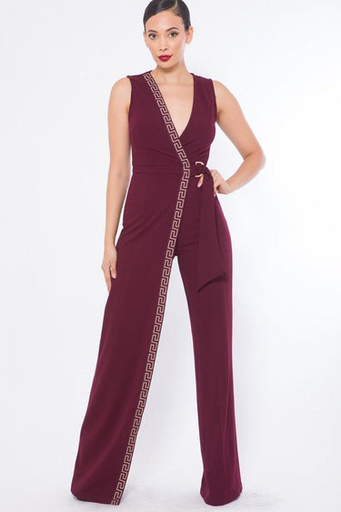 Just My Type Jumpsuit - Palazzo Couture Online