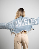 Lost Angeles Denim Jacket - Palazzo Couture Online