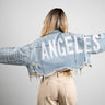 Lost Angeles Denim Jacket - Palazzo Couture Online