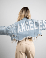 Lost Angeles Denim Jacket - Palazzo Couture Online