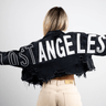 Lost Angeles Denim Jacket (Black) - Palazzo Couture Online