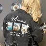 Miami Pura Vida Crop Jacket (Black Denim) - Palazzo Couture Online