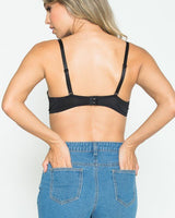 Miss Me Yet Bra Top (Black) - Palazzo Couture Online