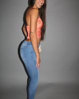 Mood to Chill Top (Orange) - Palazzo Couture Online