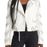 Moto Jacket (White) - Palazzo Couture Online