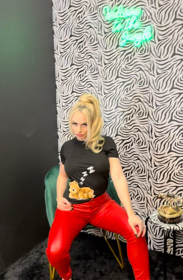 New Red Hot Pants - Palazzo Couture Online