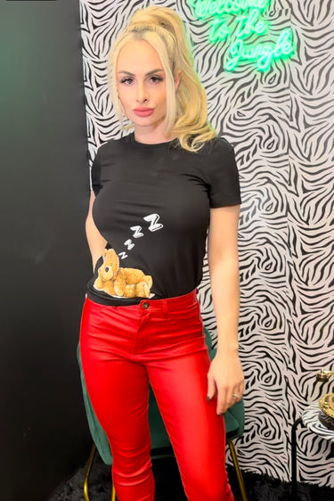 New Red Hot Pants - Palazzo Couture Online