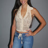 Notice Me Top - Beige - Palazzo Couture Online