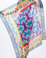 Oasis Bikini Set w/Wrap Blue Multicolored - Palazzo Couture Online