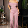 Passion Mauve Jumpsuit - Palazzo Couture Online