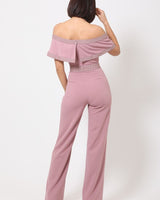 Passion Mauve Jumpsuit - Palazzo Couture Online