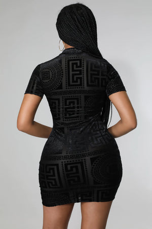 Roselani Dress Black