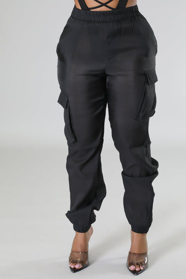 Poolside Days Pants Black - Palazzo Couture Online