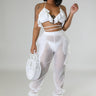 Poolside Days Pants White - Palazzo Couture Online