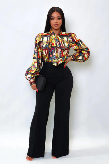 Queen Diva Blouse - Palazzo Couture Online