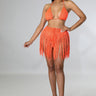 Seaside Weekends Orange Cover Up - Palazzo Couture Online
