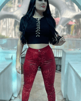 Secret keeper Top (Black) - Palazzo Couture Online