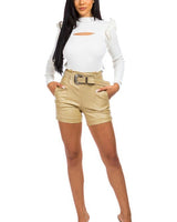 Sophya Knit Top With Ruffles - Palazzo Couture Online