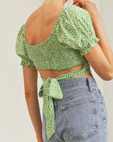 Sweet Angel Green Top - Palazzo Couture Online