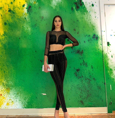 Tease You Pants Set - Palazzo Couture Online