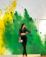 Tease You Pants Set - Palazzo Couture Online