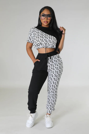 Tiana Days Pant Set White - Palazzo Couture Online