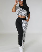 Tiana Days Pant Set White - Palazzo Couture Online