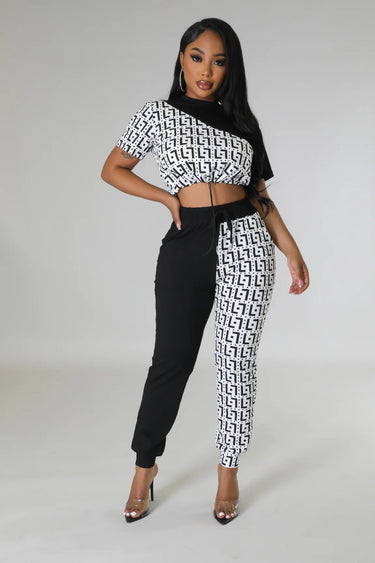 Tiana Days Pant Set White - Palazzo Couture Online