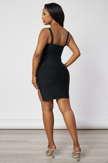 We Belong Together Mini Dress (Black) - Palazzo Couture Online
