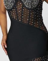 We Belong Together Mini Dress (Black) - Palazzo Couture Online