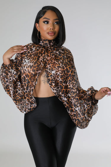 Wild Attraction Top - Palazzo Couture Online