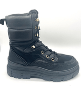 Winter Princess Boots (Black) - Palazzo Couture Online