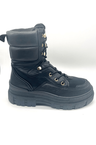 Winter Princess Boots (Black) - Palazzo Couture Online