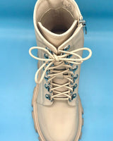 Winter Princess Boots (Cream) - Palazzo Couture Online