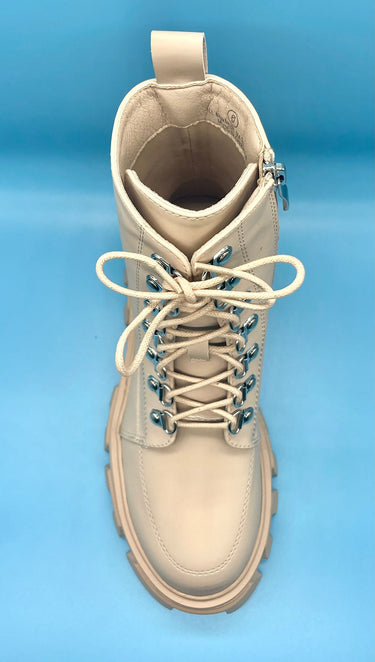 Winter Princess Boots (Cream) - Palazzo Couture Online