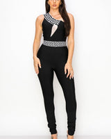 You Are The One Black Jumpsuit - Palazzo Couture Online