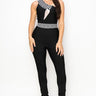 You Are The One Black Jumpsuit - Palazzo Couture Online